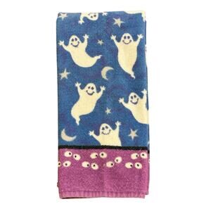 Ghost Print Halloween Hand Towel